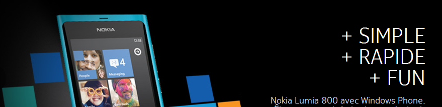 Les Nokia Lumia 800 et Lumia 710 [Présentation]