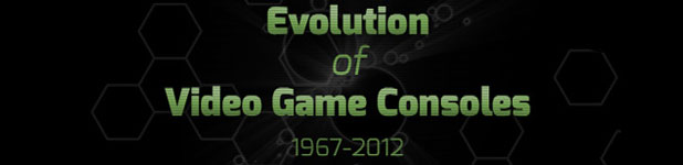 L&rsquo;évolution des contrôleurs de consoles de jeu [1967-2012]