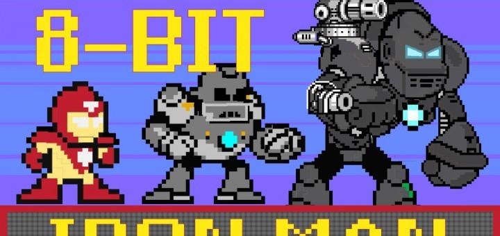Iron Man raconté en 60 secondes, en 8-bit!