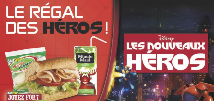 Gagnez un ensemble Les nouveaux Héros! [Concours]