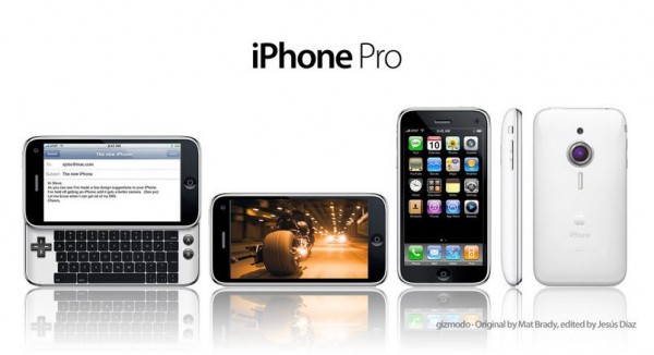 iphone pro fanart 600x326 - iPhone 4G :: Nouveau iPhone pour juin! [Rumeurs]