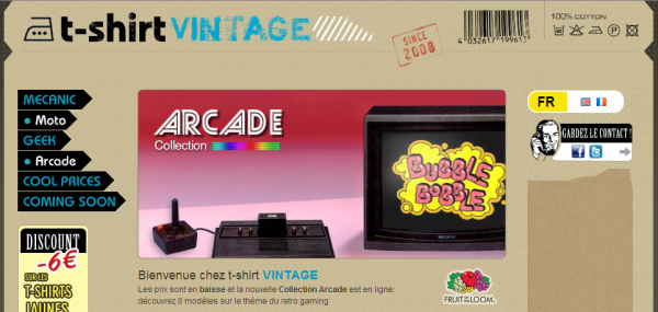 t shirt vintage 600x285 - T-Shirt Vintage pour les geeks