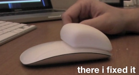 La souris Magic Mouse maintenant ergonomique!
