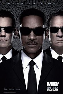 Men In Black 3 poster - Men in Black 3 3D : le retour des hommes en noirs