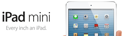 ipad mini 520x150 - Macs, Retina, iPad 4G et iPad Mini [Résumé]