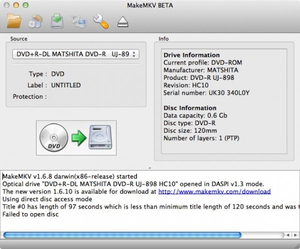 makemkv screenshot 1 600x499 - Graveur Blu-Ray Pioneer BDR-XD04 [Test]