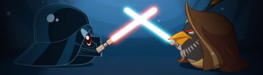 star wars angry birds 520x150 - Angry Birds Star Wars, les premiers vidéos!