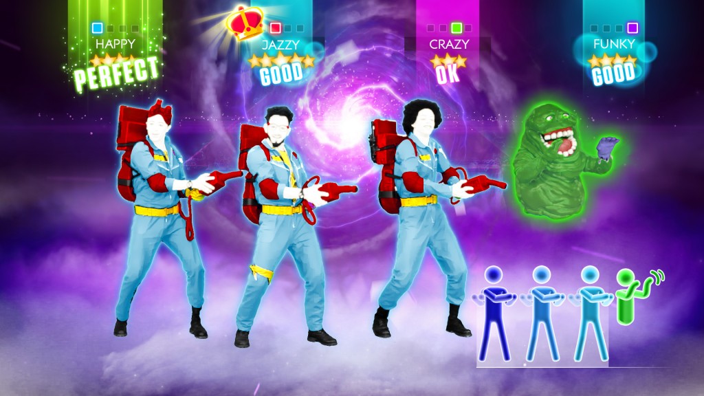 88018 Just Dance 2014 Screenshot GHOSTBUSTERS WiiU 1080p 1 1024x576 - Just Dance 2014 (Wii U)
