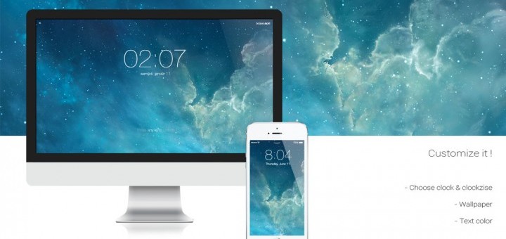 Un économiseur d’écran à la sauce iOS 7 pour votre Mac! Un économiseur d’écran à la sauce iOS 7 pour votre Mac!