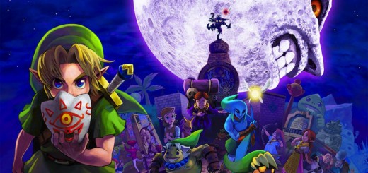 Majoras Mask Artwork imp 520x245 - Legend of Zelda: Majora's Mask 3D (3DS)